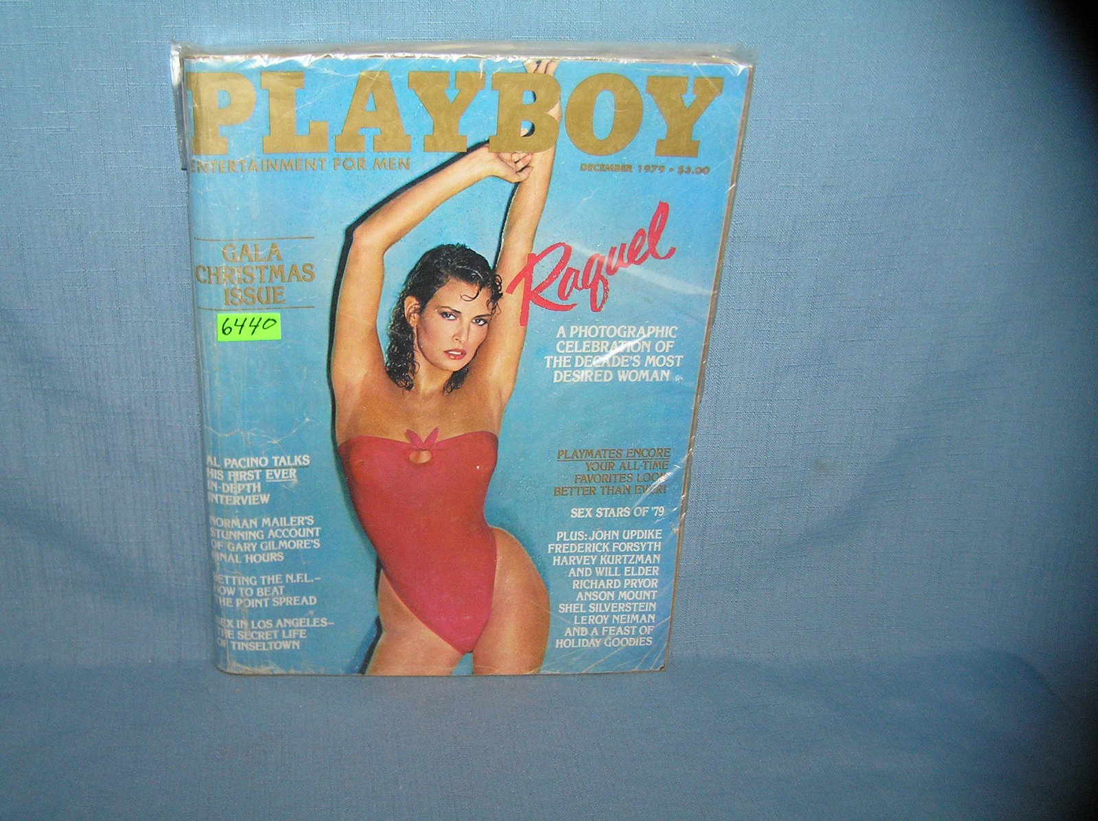 Vintage Raquel Welch Playboy issue: Vintage Raquel Welch Playboy issue est. value $25.00-$30.00