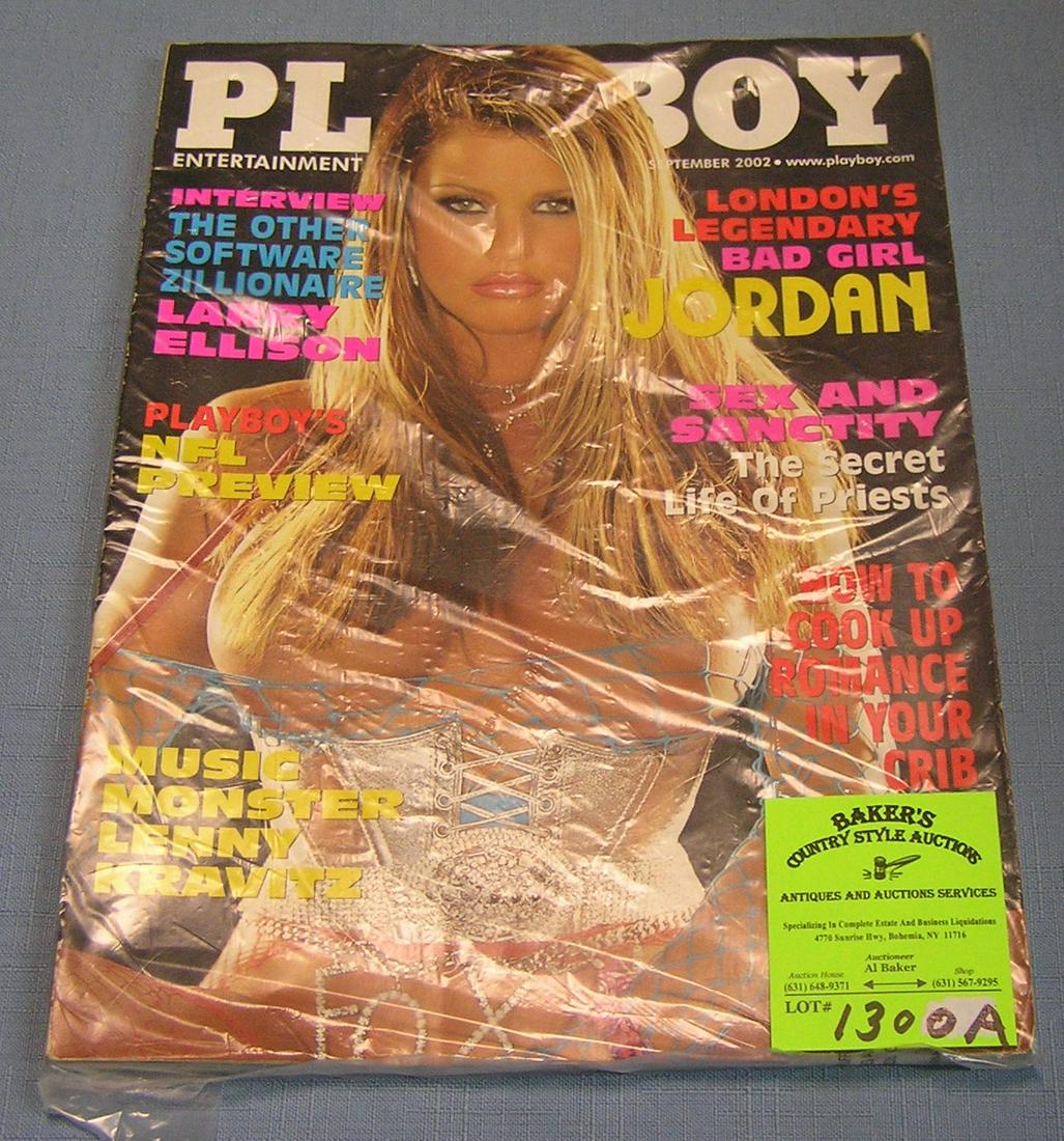 Vintage Playboy magazine featuring Jordon: Vintage Playboy magazine featuring London's legendary bad girl Jordon est. value $25.00-$30.00