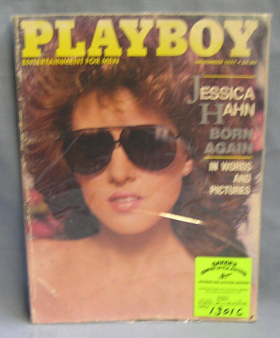 Playboy magazine featuring Jessica Hahn: Vintage Playboy magazine featuring Jessica Hahn est. value $25.00-$30.00