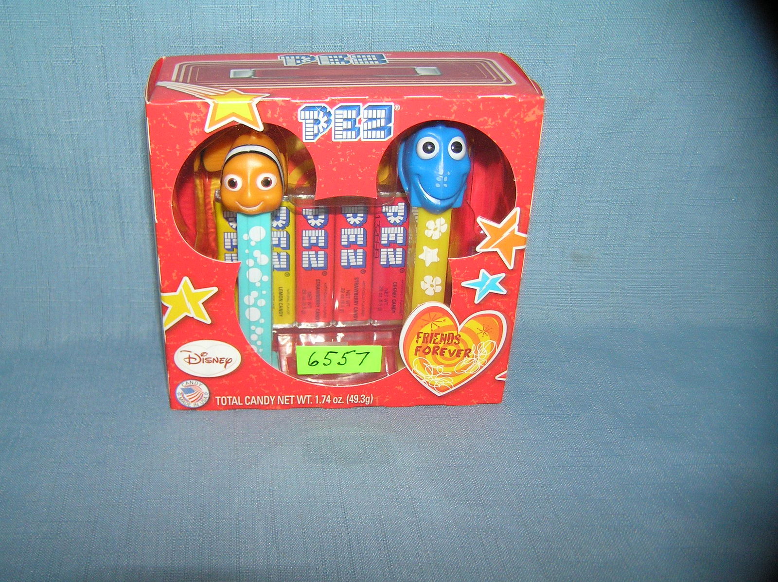Pair of vintage Disney Nemo PEZ candy containers: Pair of vintage Disney Nimo PEZ candy containers est. value $25.00-$30.00