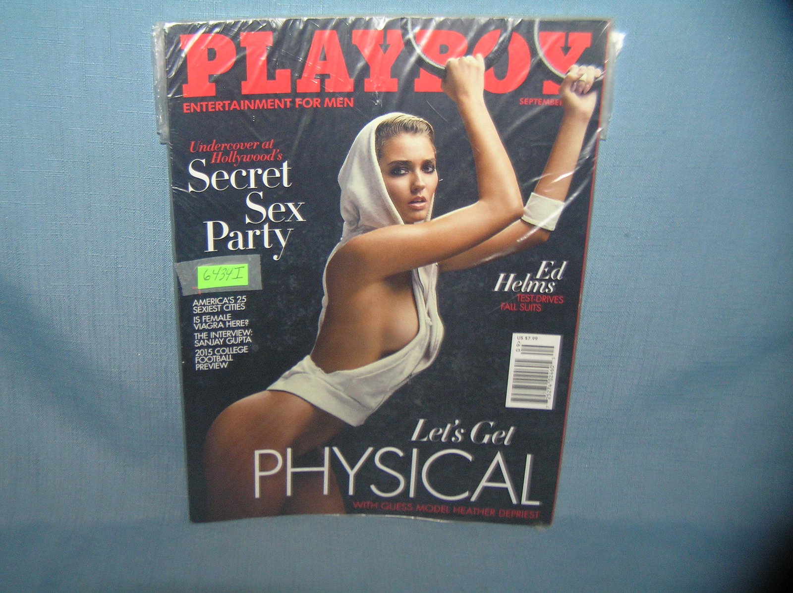 Playboy magazine Hollywood's secret sex parties: Vintage Playboy collector's magazine featuring Hollywood's secret sex parties est. value $30.00-$35.00