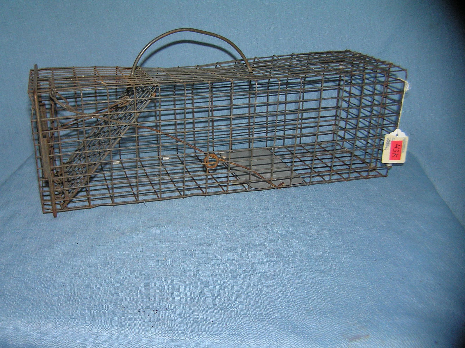 Antique animal trap: Antique animal trap est. value $75.00-$80.00