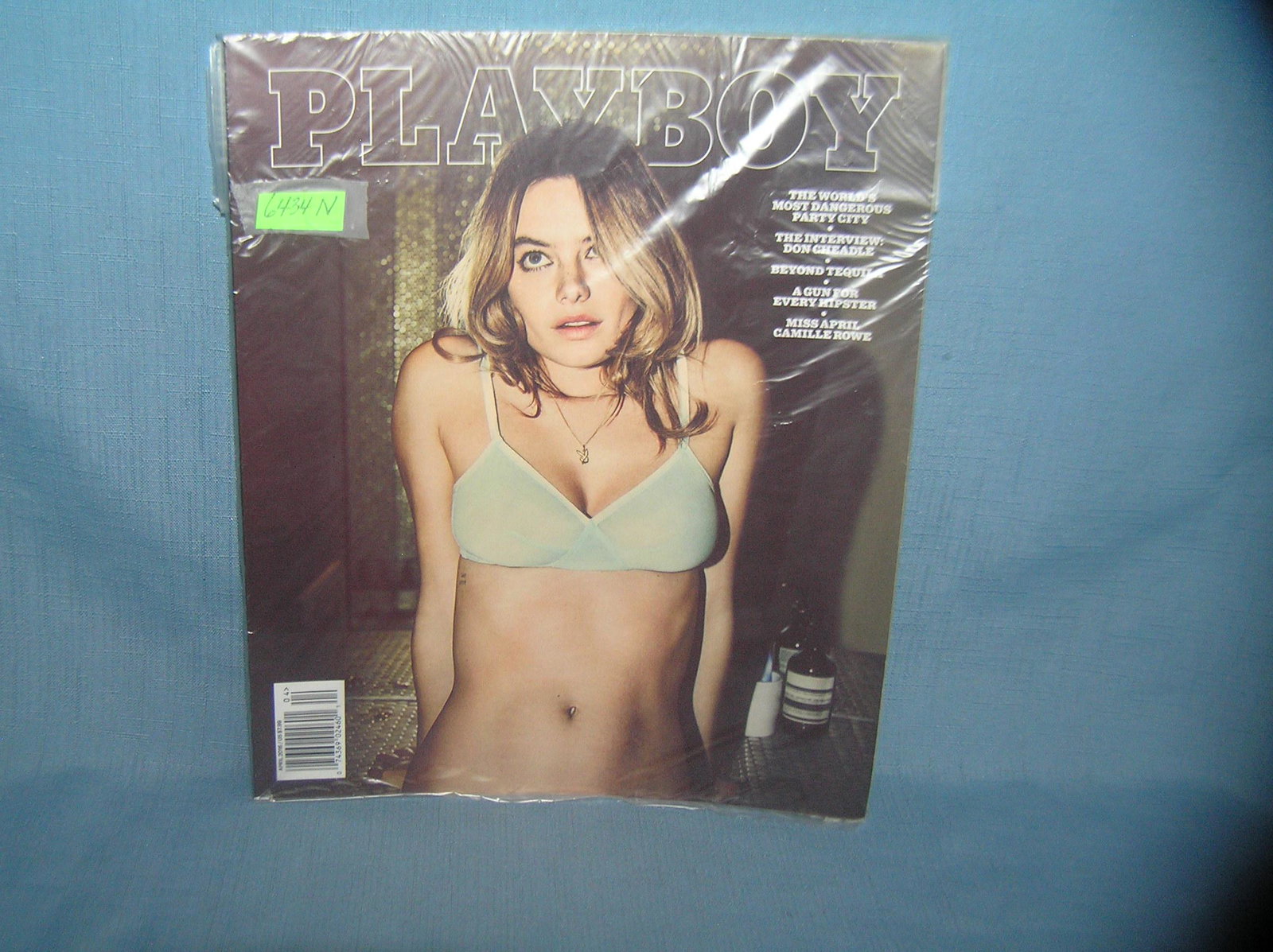 Playboy magazine featuring Miss April Camille Rowe: Vintage Playboy collector's magazine featuring Miss April Camille Rowe est. value $30.00-$35.00