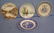 Group of 4 vintage collectible plates