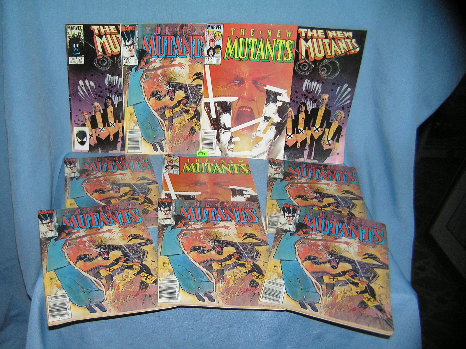 Collection of the new mutants comics: Collection of the new mutants comics, mint old dealer store stock est. value $75.00-$80.00