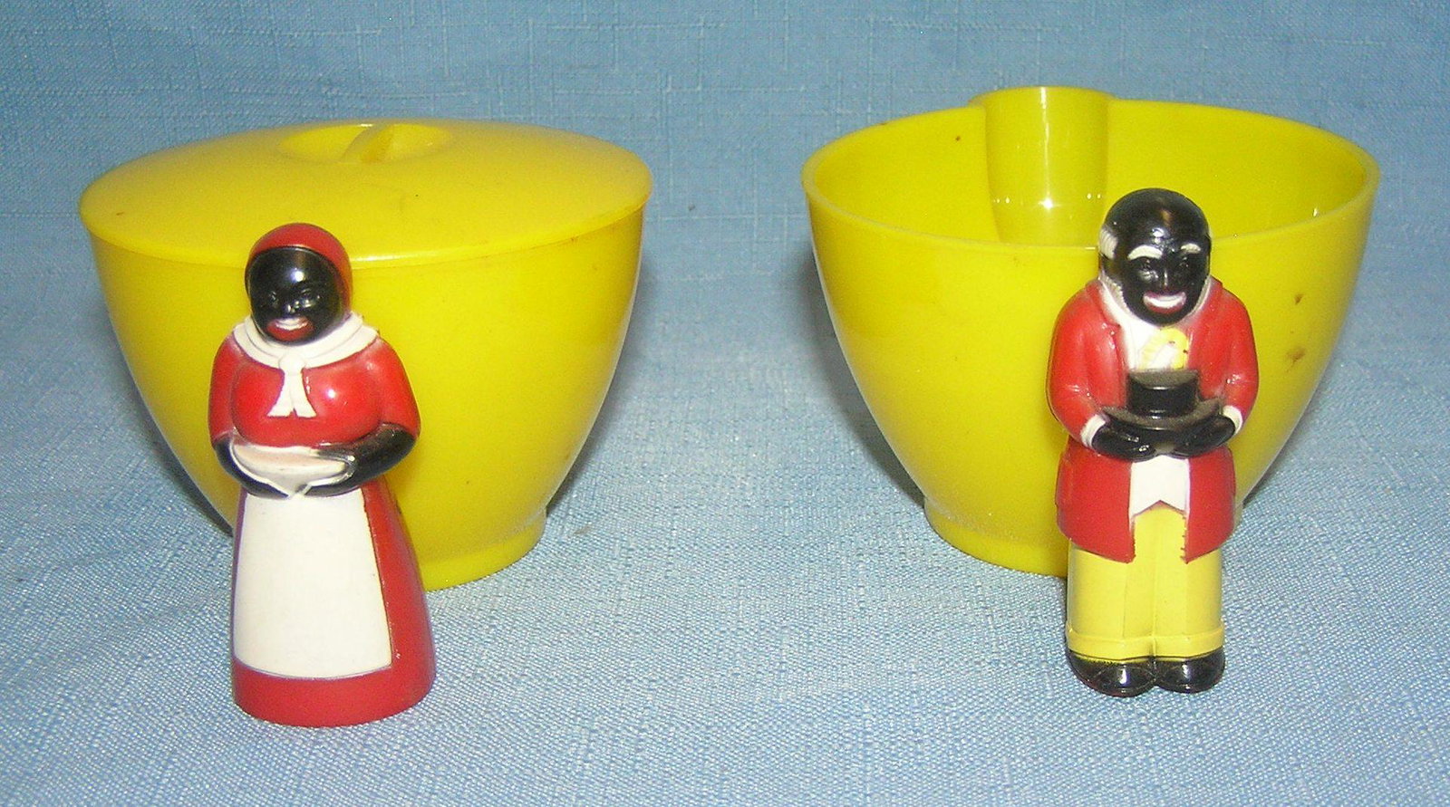 Aunt Jemima&Uncle Remus sugar&creamer set: Aunt Jemima and Uncle Remus sugar and creamer set est. value $100.00-$125.00