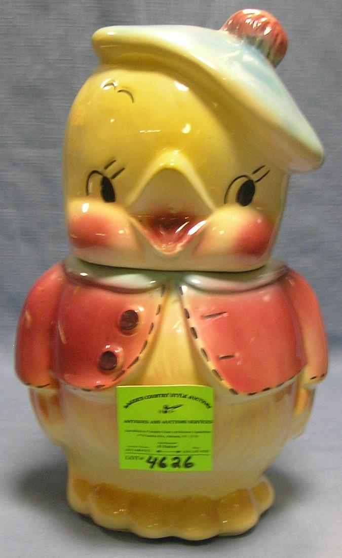 Baby chick vintage cookie jar: Baby chick vintage cookie jar by American Bisque company $150.00-$200.00