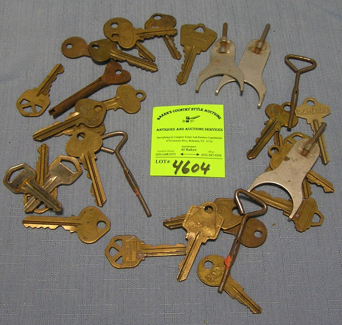 Collection of antique and vintage keys: Collection of antique and vintage keys $25.00-$35.00
