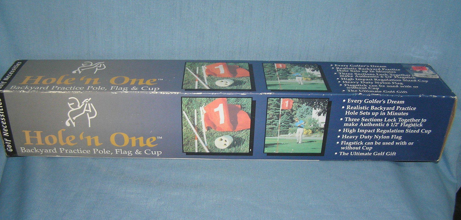 Hole 'N One backyard practice pole, flag and cup set: Hole 'N One backyard practice pole, flag and cup set est. value $30.00-$35.00