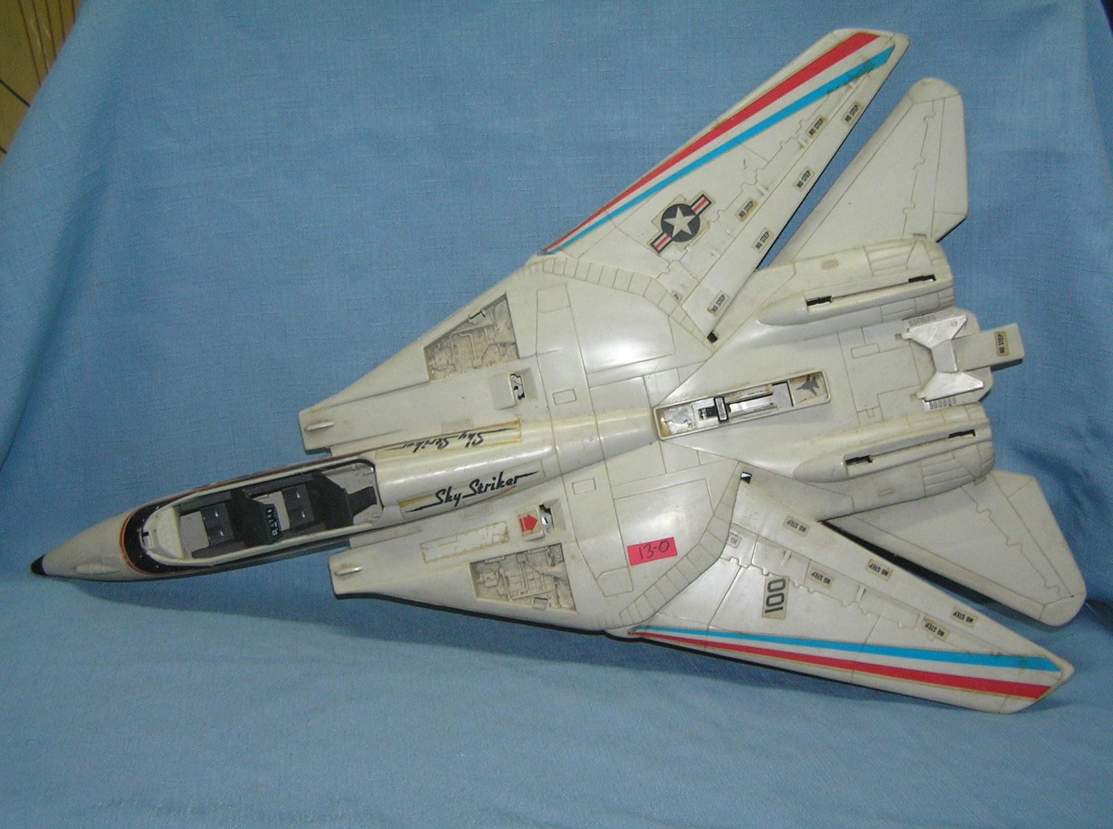 US Air force sky striker jet airplane model: US Air force sky striker jet airplane model est. value $25.00-$30.00