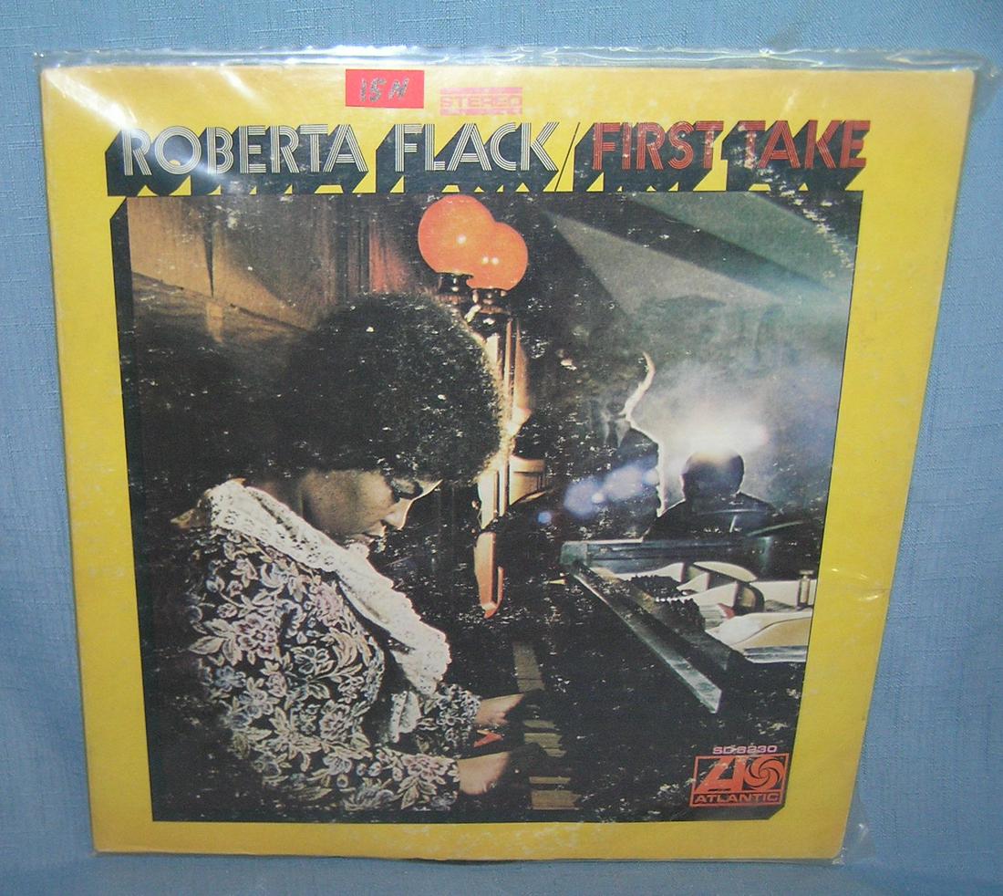 Roberta Flack first take vintage record album: Roberta Flack first take vintage record album good condition dated 1969 est. value $50.00-$60.00