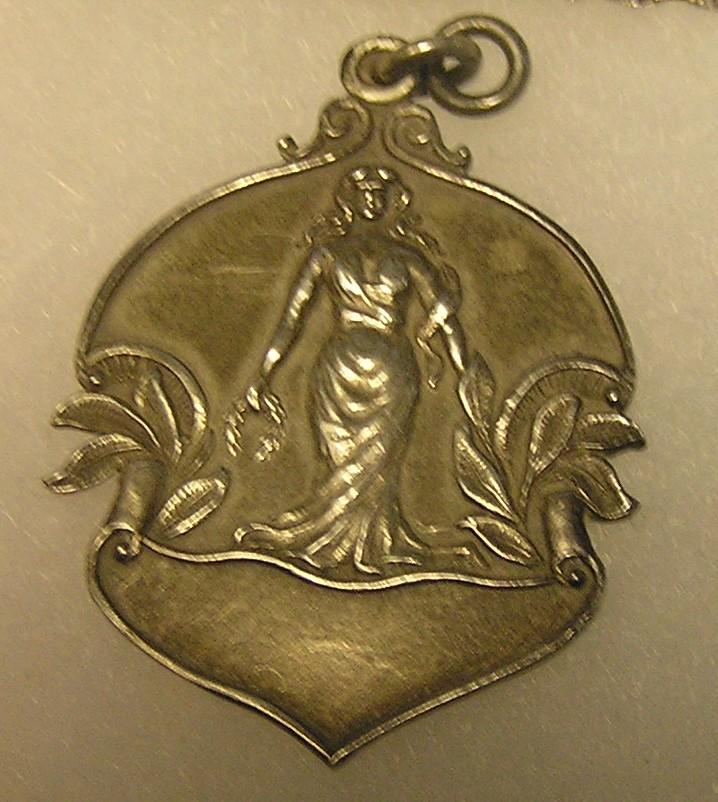 Silver LA Sultana cup award medal: Silver LA Sultana cup award medal 1916-1917 est. value $100.00-$125.00