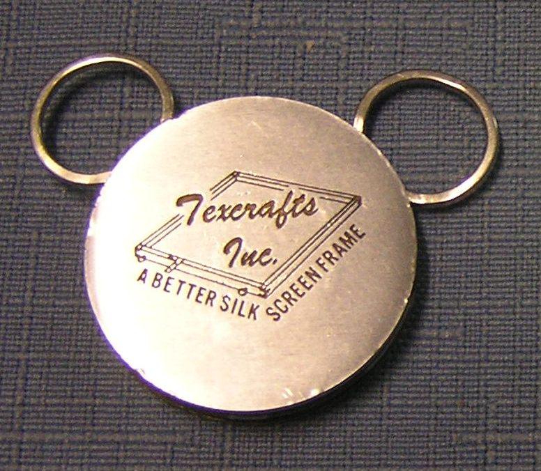 Tex Crafts Inc. advertising key chain: Tex Crafts Inc. advertising key chain est. value $25.00-$35.00