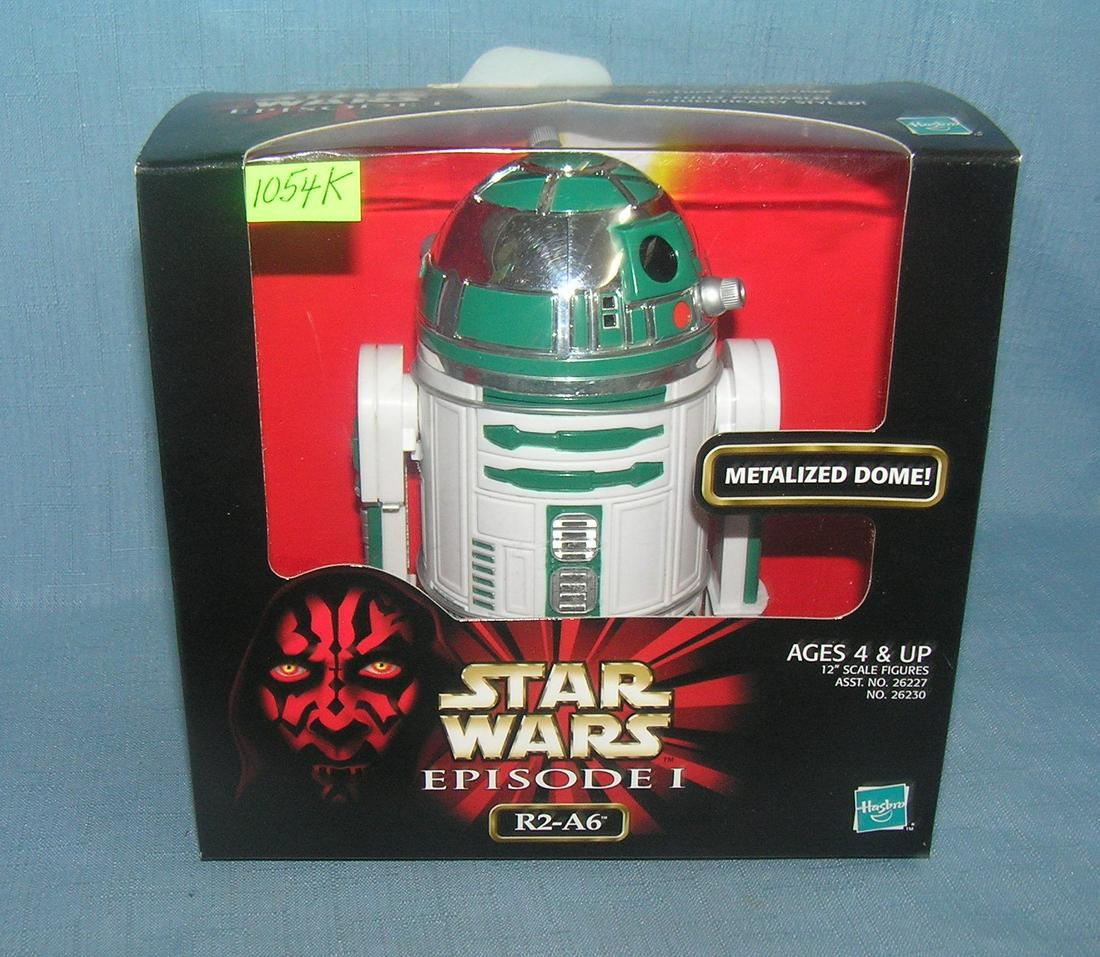 Vintage Star Wars R2-A6 robotic toy with original box: Vintage Star Wars R2-A6 robotic toy with original box est. value $35.00-$45.00