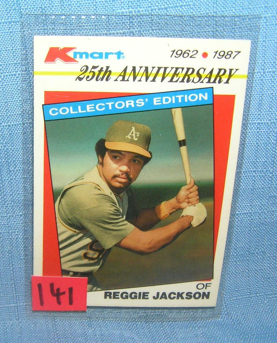 Vintage Reggie Jackson all star baseball card: Vintage Reggie Jackson all star baseball card est. value $25.00-$30.00