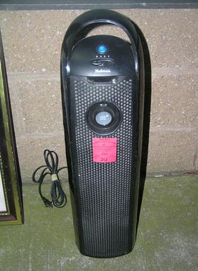 Holmes air purifier multi speed with hepa filter: Holmes air purifier multi speed with hepa filter, est. value $65.00-$75.00 moving and storage co. seized merchandise