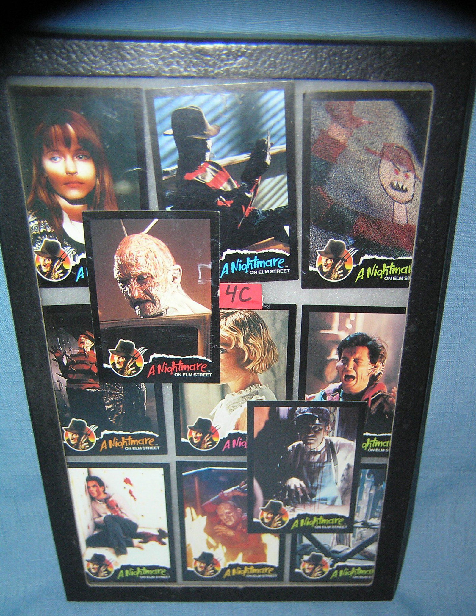 Vintage Nightmare on Elm St collector cards: Collection of vintage Nightmare on Elm St collector cards est. value $30.00-$35.00