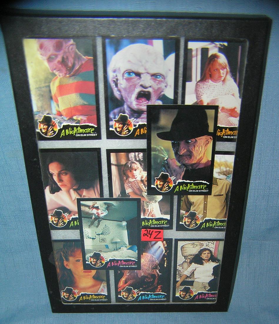 Vintage Nightmare on Elm St collector cards: Collection of vintage Nightmare on Elm St collector cards est. value $30.00-$35.00