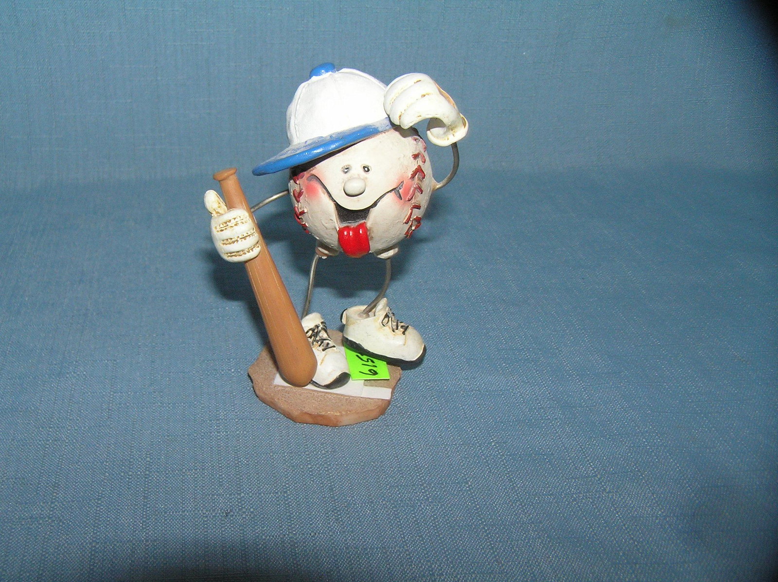 4 inch baseball figural mascot statue: 4 inch baseball figural mascot statue est. value $25.00-$30.00