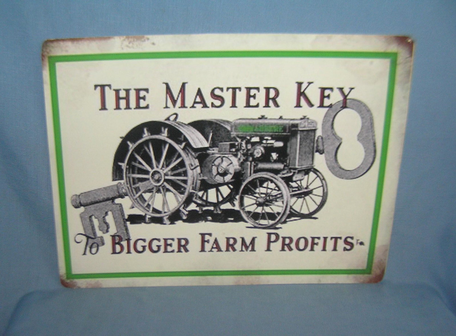 Farm Tractor Retro Style Advertising sign 12x16: Farm Tractor Retro Style Advertising sign 12x16 est. value $50.00-$60.00