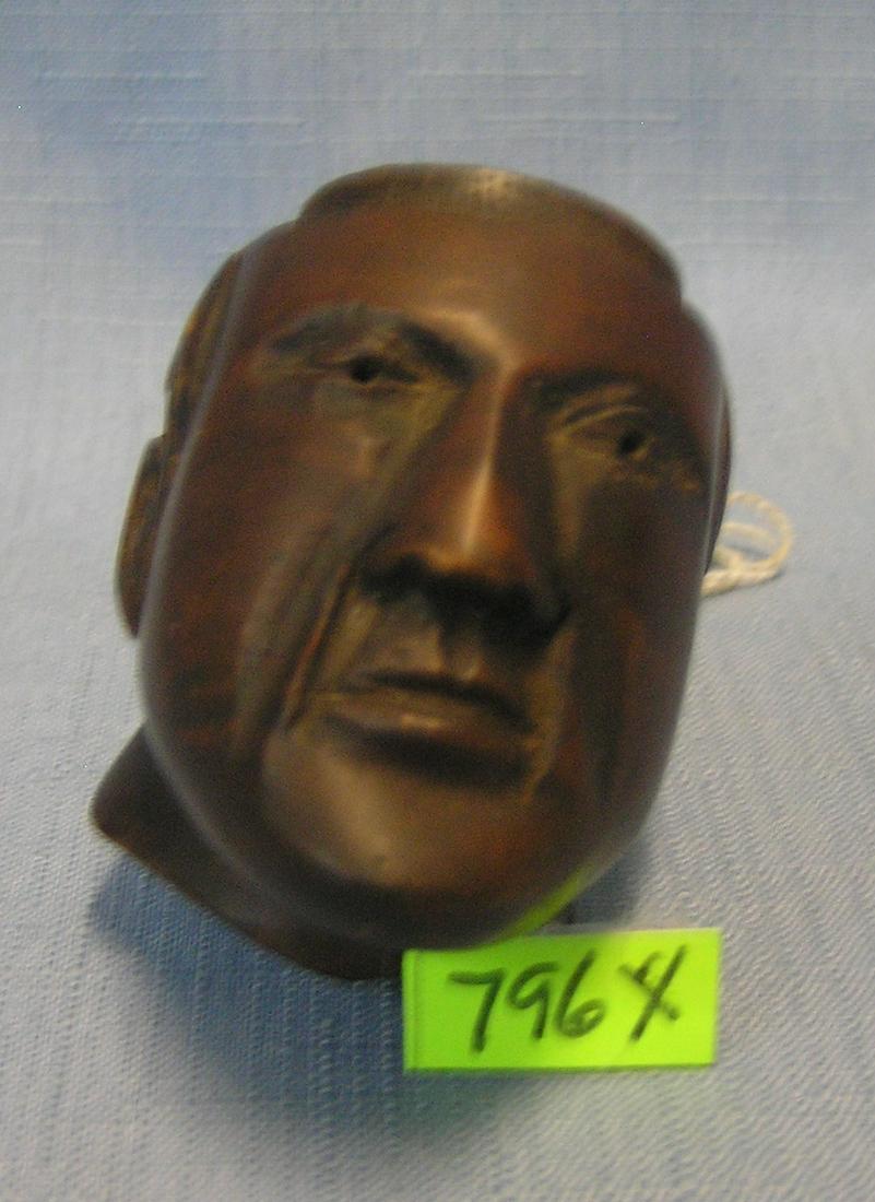 Canadian mounted police imported briar pipe: Great early figural Canadian mounted police imported briar pipe $125.00-$150.00