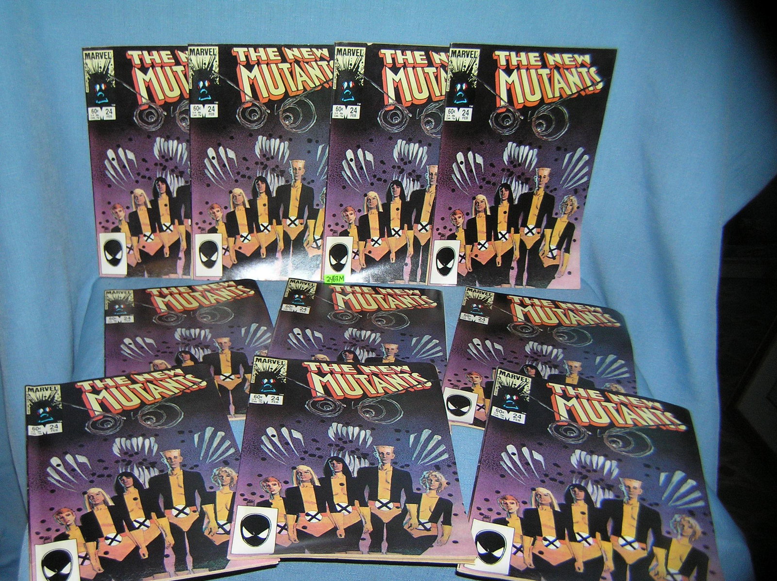 Collection of the new mutants comics: Collection of the new mutants comics, mint old dealer store stock est. value $75.00-$80.00
