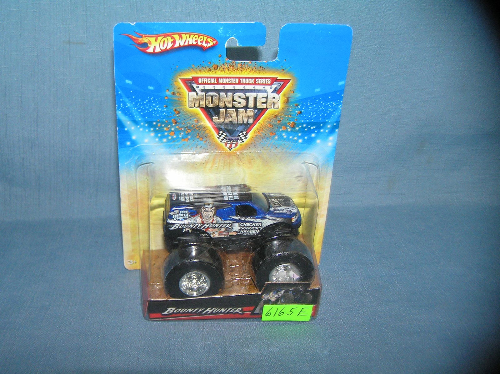 Hot Wheels Monster Jam monster truck mint on card: Vintage Hot Wheels Monster Jam monster truck mint on card est. value $20.00-$25.00