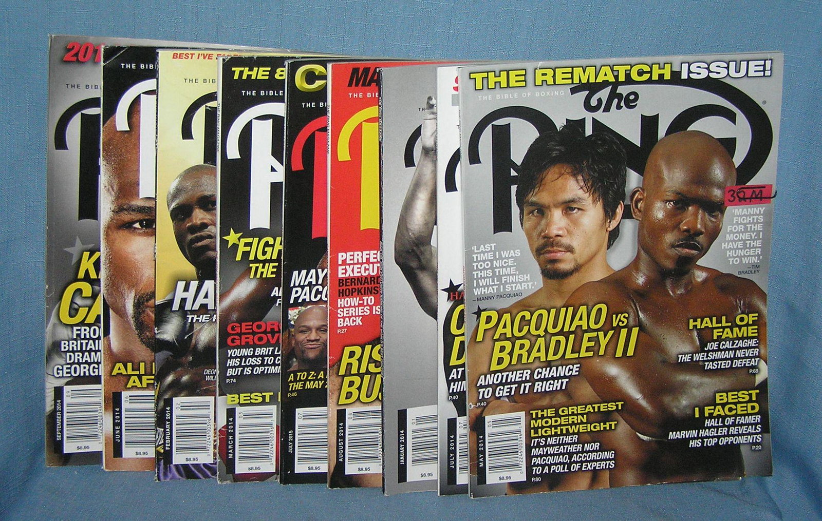 Group of vintage boxing magazines: Group of vintage boxing magazines est. value $25.00-$30.00
