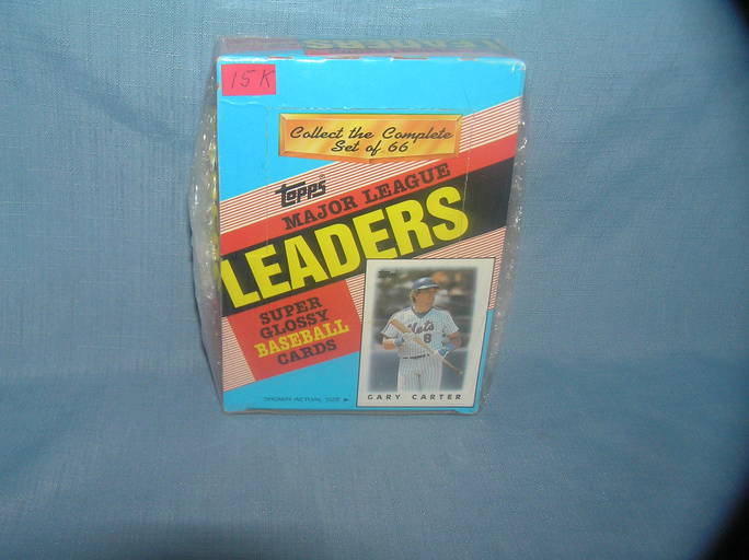 Topps baseball cards unopened box Mar 19, 2021 Baker's Antiques and