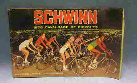 Vintage  Schwinn bicycle catalog circa 1978