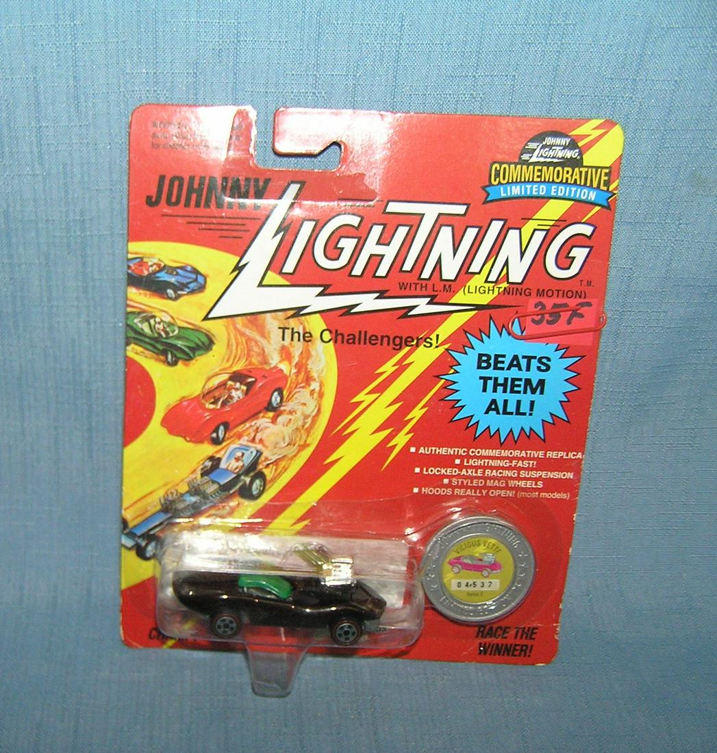 Vintage Johnny Lightning the Challengers custom car: Vintage Johnny Lightning the Challengers custom car mint on card est. value $20.00-$25.00