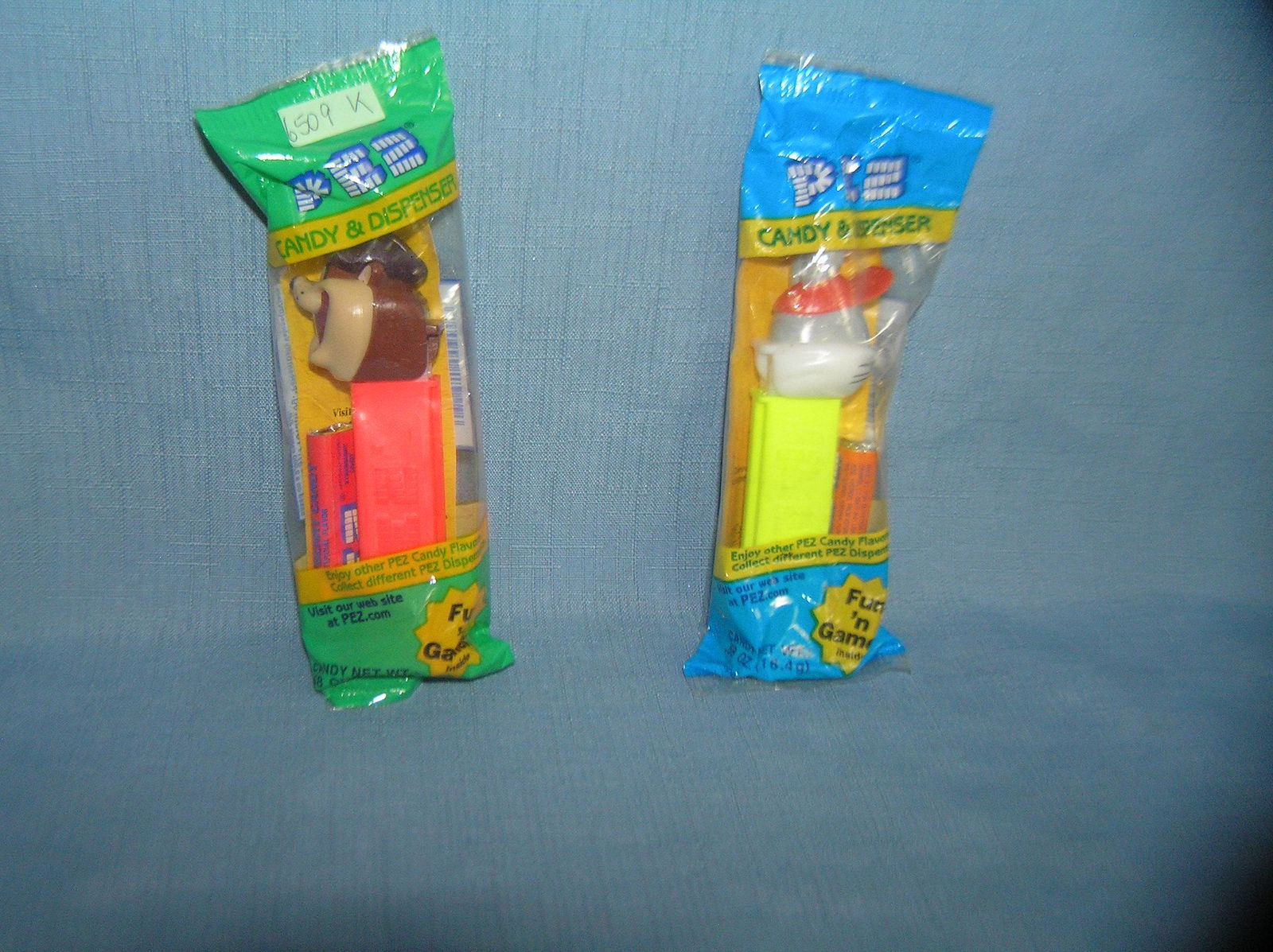Pair of vintage PEZ Candy containers: Pair of vintage PEZ Candy containers est. value $25.00-$30.00