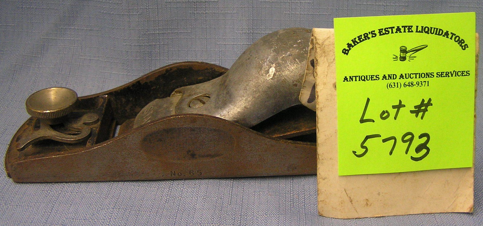 Vintage Stanly wood plane: Vintage Stanly wood plan $75.00-$100.00