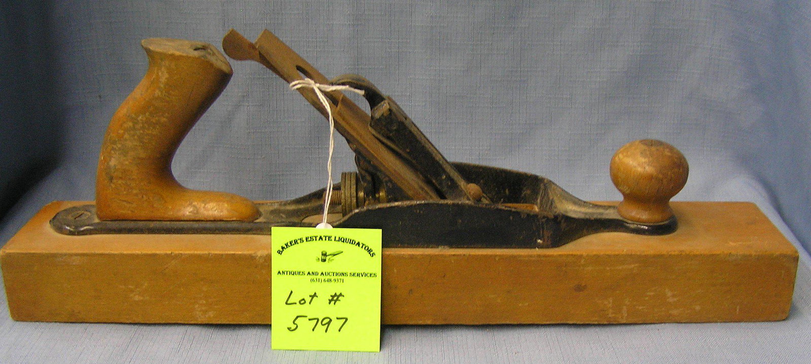 Antique Fulton tool company wood plane: Antique Fulton tool company wood plane $125.00-$150.00