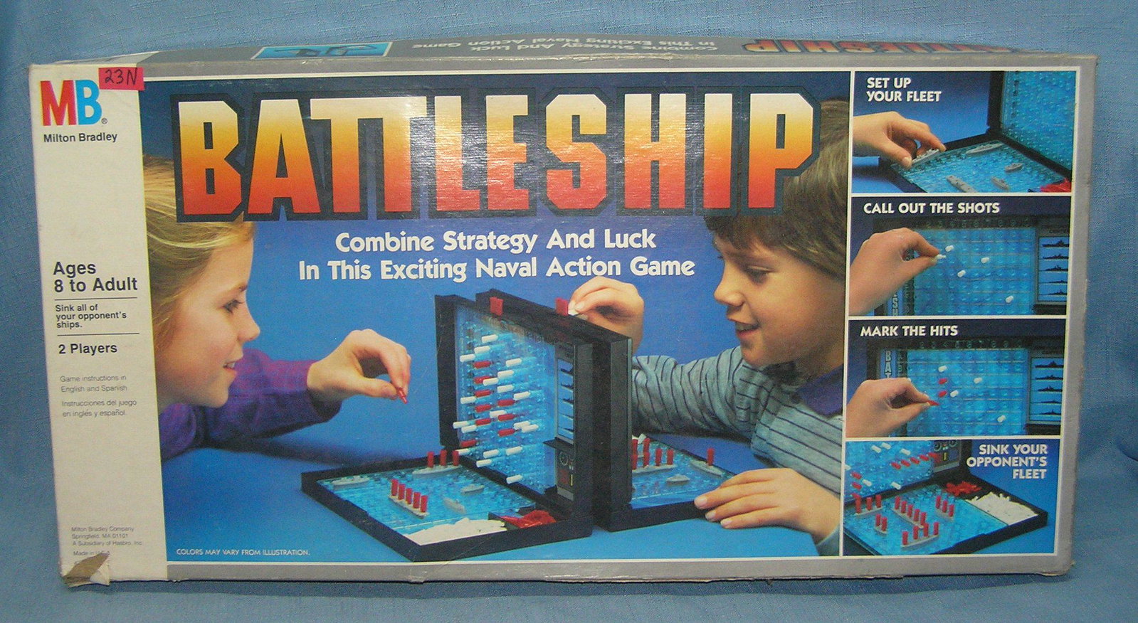 Battleship by Milton Bradley circa 1984: Battleship by Milton Bradley circa 1984 est. value $25.00-$30.00