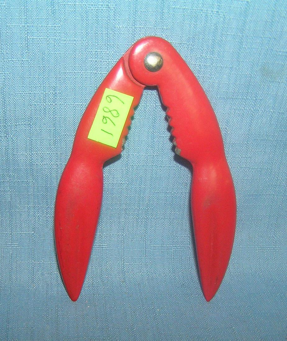 All metal lobster claw lobster opener: All metal lobster claw lobster opener est. value $15.00-$20.00