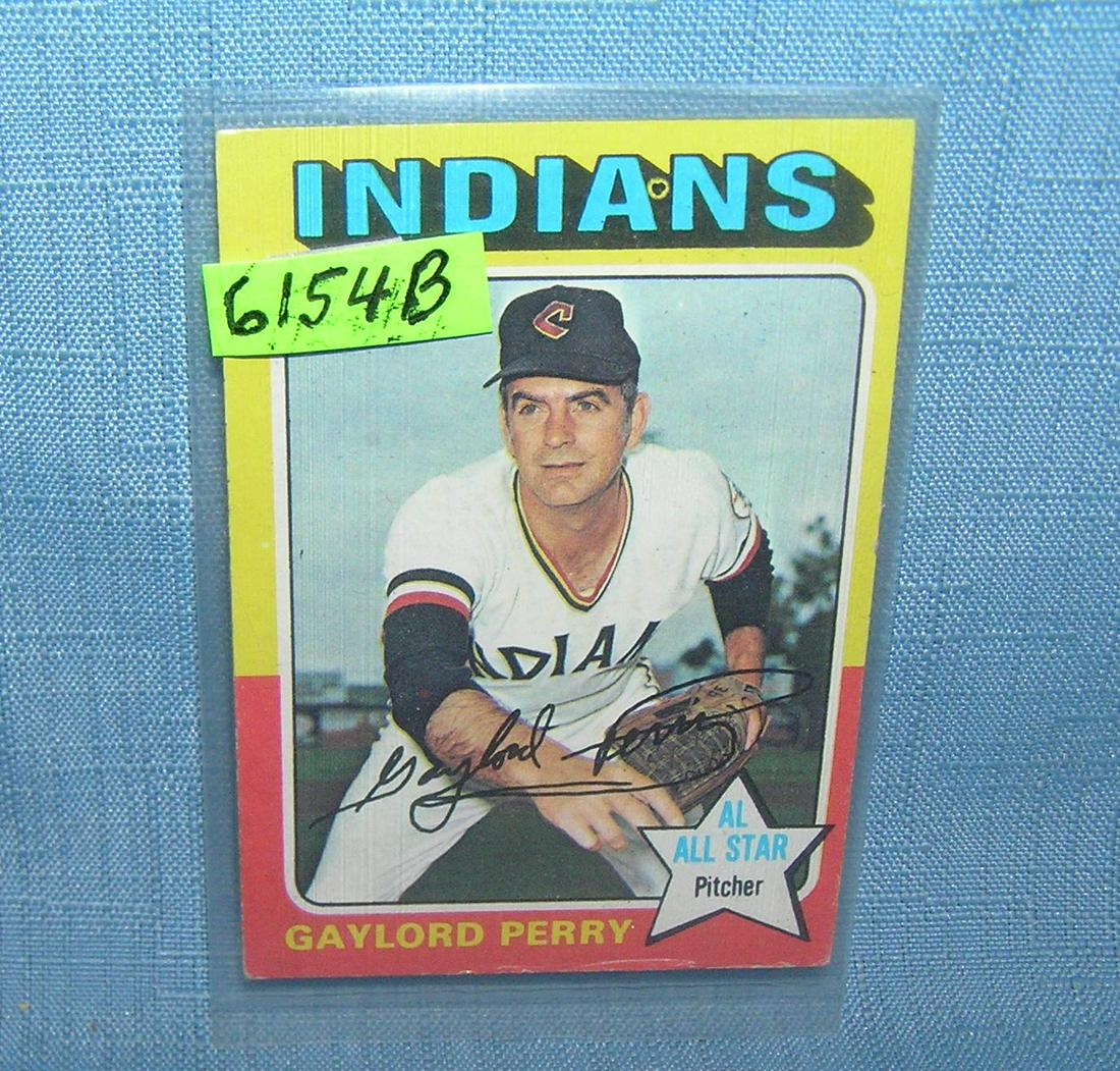 Vintage Gaylord Perry all star baseball card Sep 16, 2021 Baker's