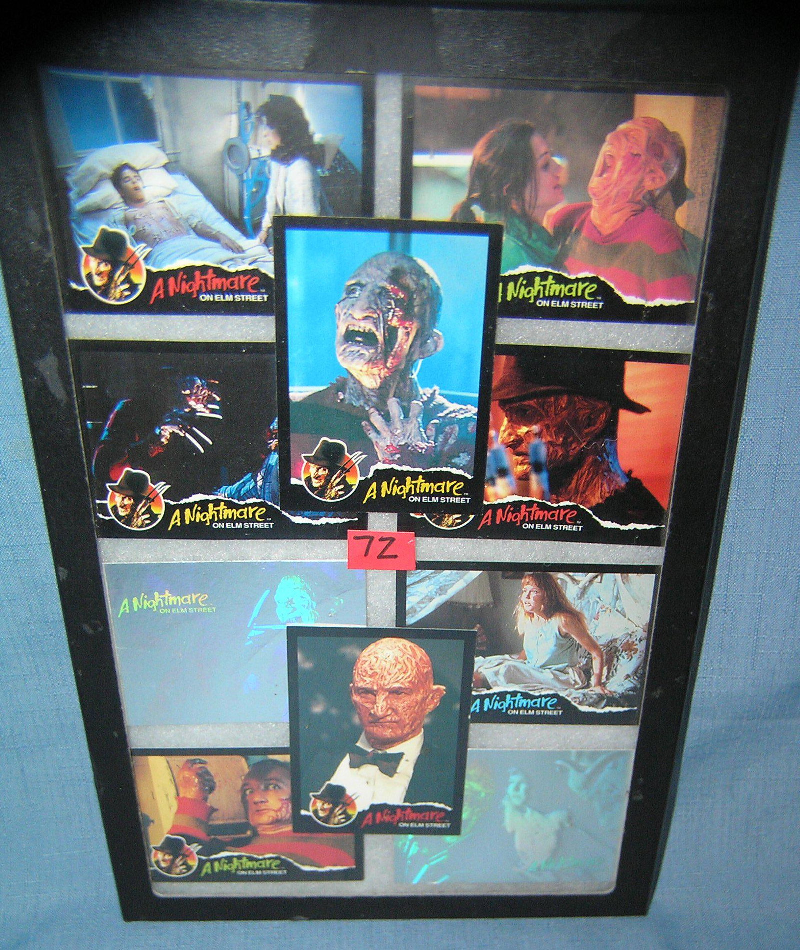 Vintage Nightmare on Elm St collector cards: Collection of vintage Nightmare on Elm St collector cards est. value $30.00-$35.00