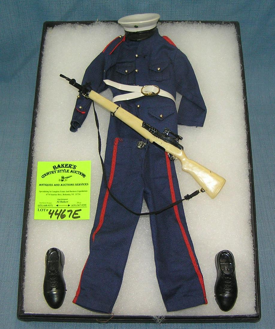 Original GI Joe Marine Corp. dress blues uniform: Original GI Joe Marine Corp. dress blues uniform est. value $200.00-$225.00