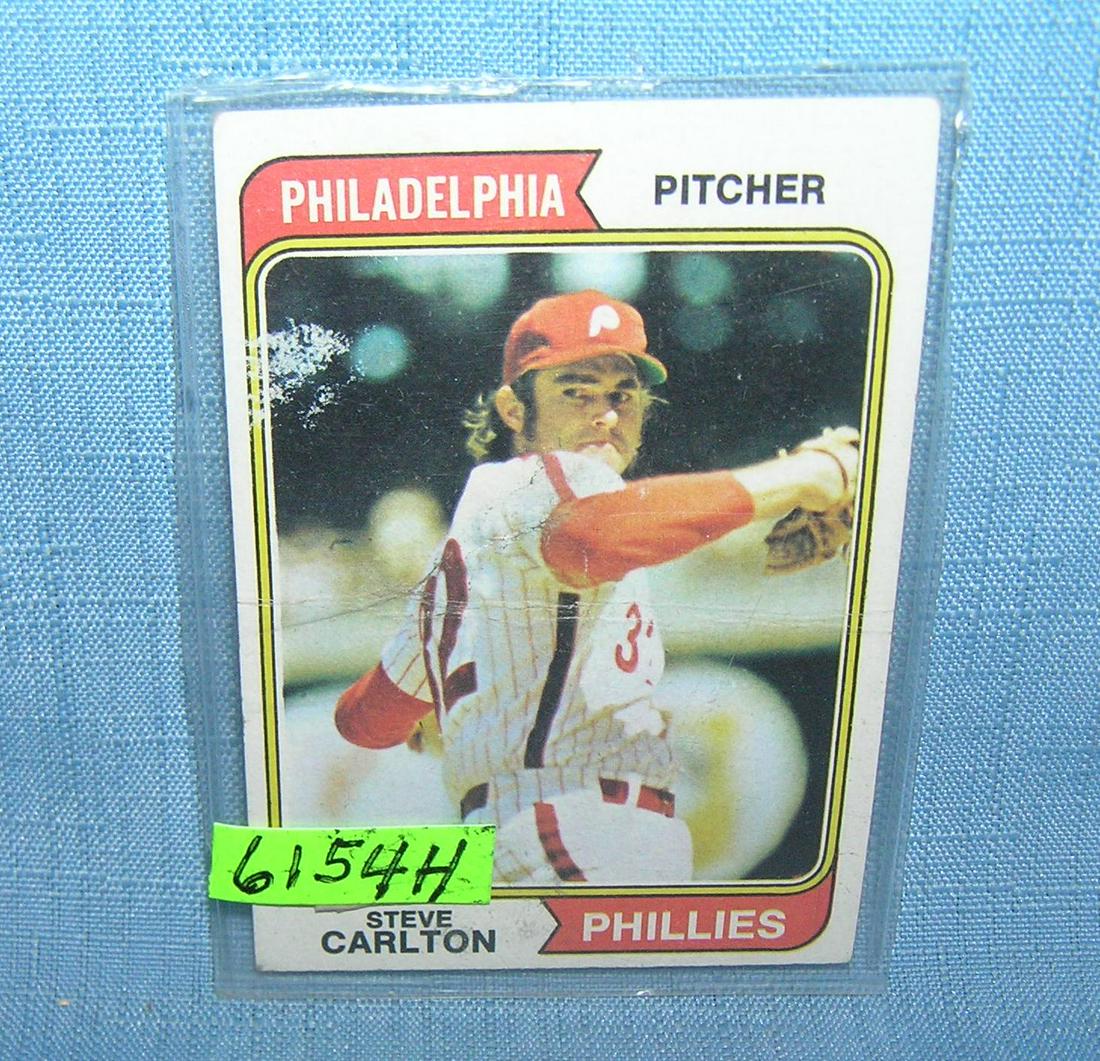 Vintage Steve Carlton all star baseball card: Vintage Steve Carlton all star baseball card est. value $25.00-$30.00