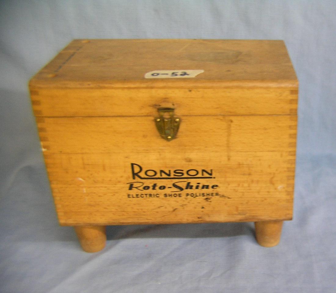 Ronson shoe deals shine box