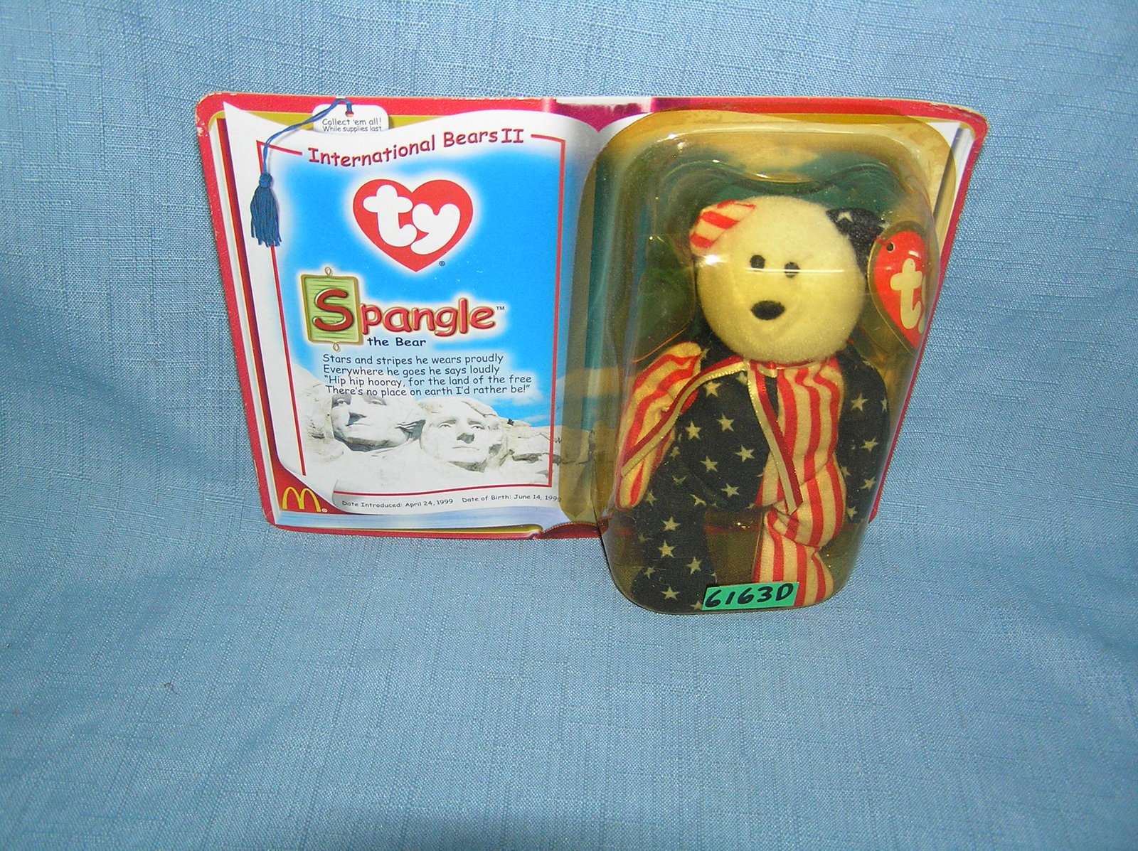 Vintage Ty Beanie Baby toy in original package: Vintage Ty Beanie Baby toy in original package est. value $25.00-$30.00