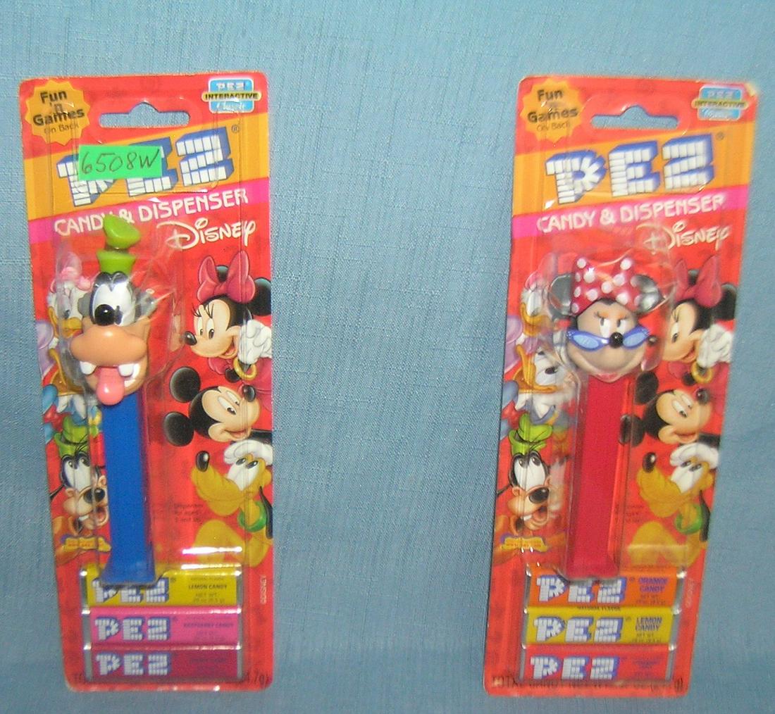 Pair of vintage PEZ Candy containers: Pair of vintage PEZ Candy containers est. value $25.00-$30.00