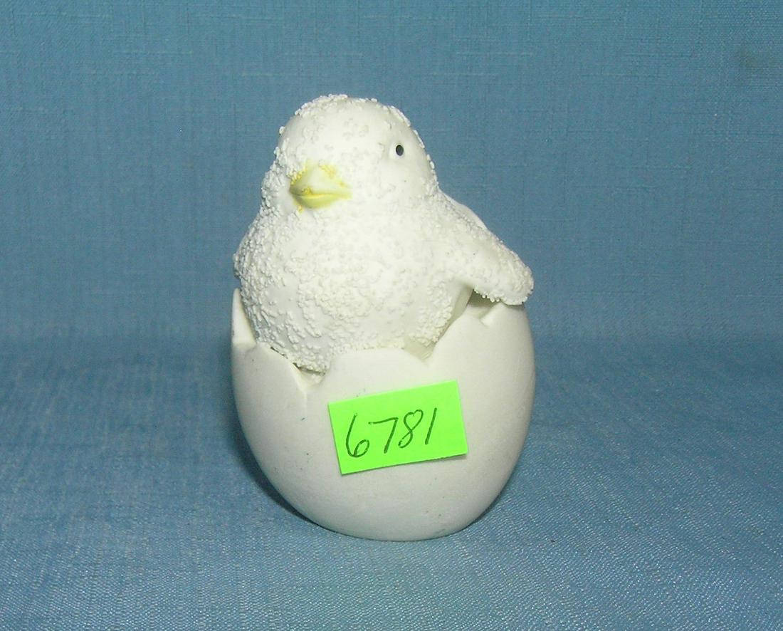 Department 56 porcelain chick and egg figurine: Department 56 porcelain chick and egg figurine est. value $20.00-$25.00
