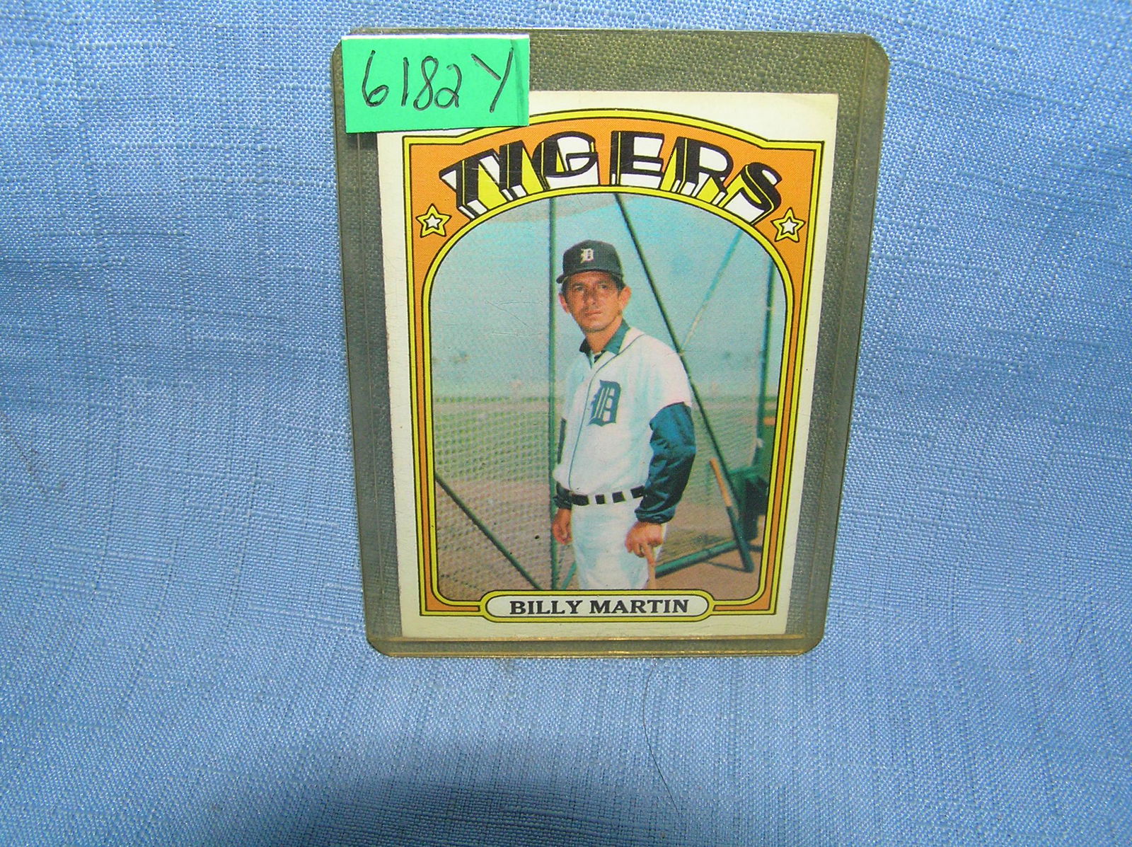 Billy Martin all star baseball card: Billy Martin all star baseball card est. value $25.00-$30.00