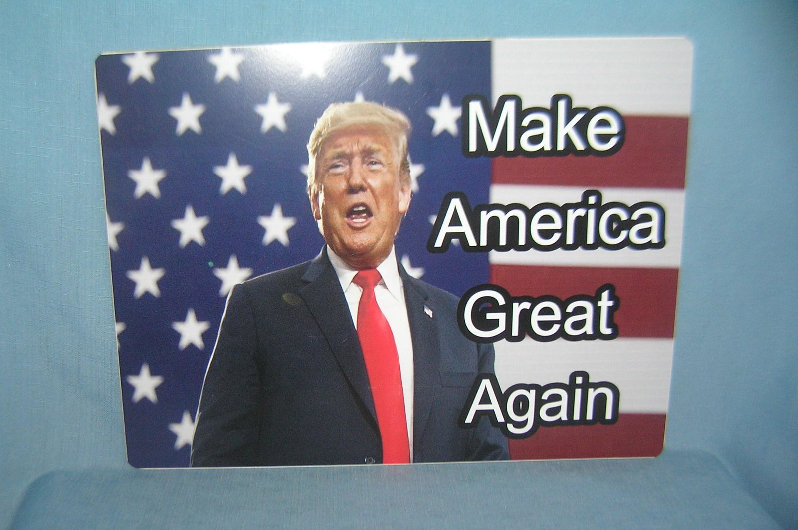 Make America Great Again Donald Trump Sign 12x16: Make America Great Again Donald Trump Sign 12x16 est. value $50.00-$60.00