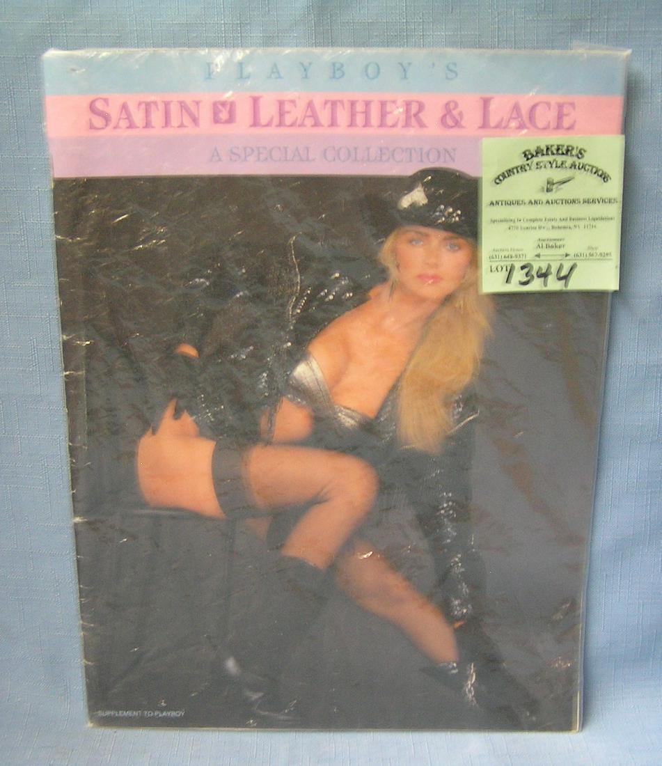 Playboys satin, leather, and lace magazine: Playboys satin, leather, and lace magazine est. value $15.00-$20.00