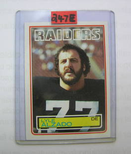 Lyle Alzado Vintage football card: Lyle Alzado Vintage football card