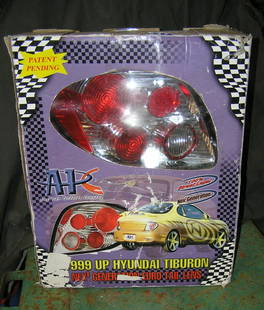 Hundai Tiburon Next Generation tail light kit: Hundai Tiburon Next Generation tail light kit with original box est. value $65.00-$75.00