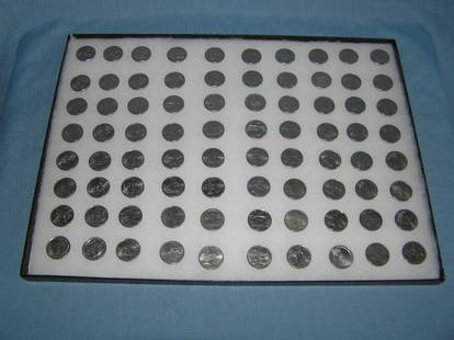 Large collection of US state quarters: Large collection of US state quarters this large collection has a great variety with conditions from good to uncirculated est. value $60.00-$75.00